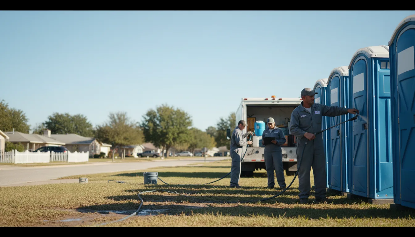 Long-Term Portable Toilet Rental in Magazine, AR near me
